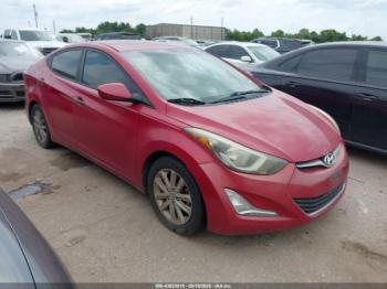  Salvage Hyundai ELANTRA
