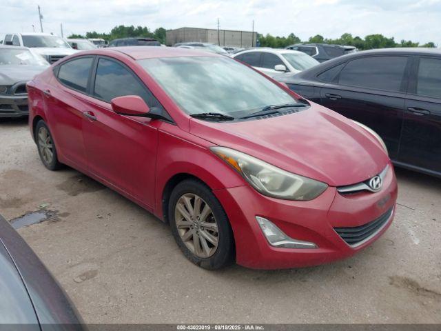  Salvage Hyundai ELANTRA