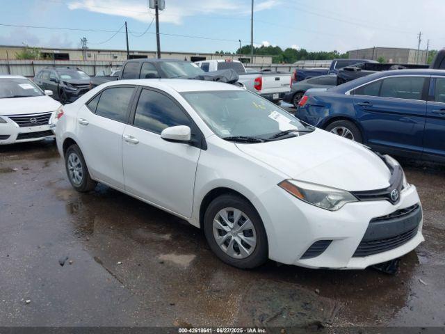  Salvage Toyota Corolla