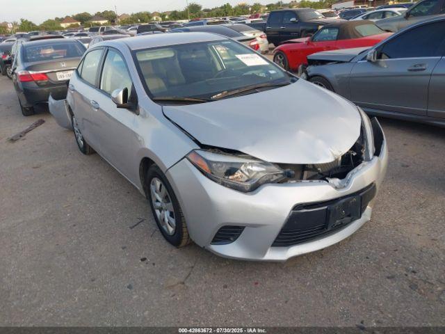 Salvage Toyota Corolla