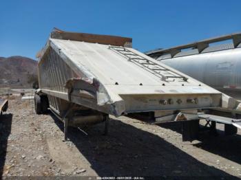  Salvage Construction Trailer Dump Trailer