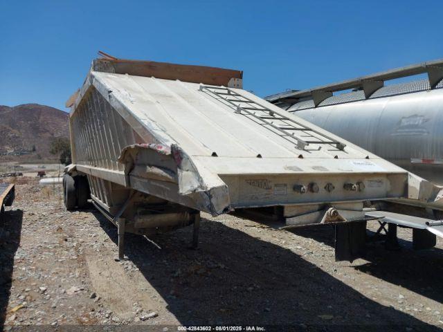  Salvage Construction Trailer Dump Trailer