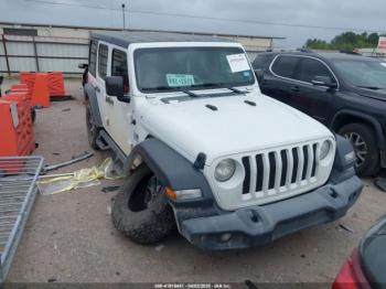  Salvage Jeep Wrangler