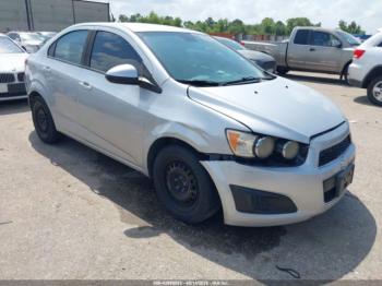  Salvage Chevrolet Sonic
