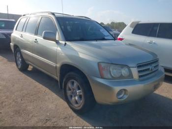  Salvage Toyota Highlander
