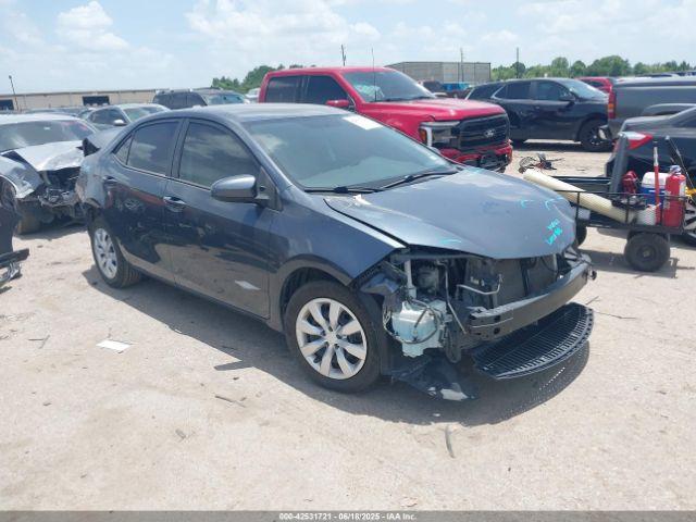  Salvage Toyota Corolla