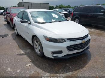  Salvage Chevrolet Malibu