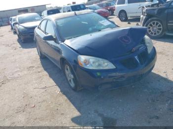  Salvage Pontiac G6