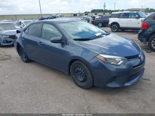  Salvage Toyota Corolla