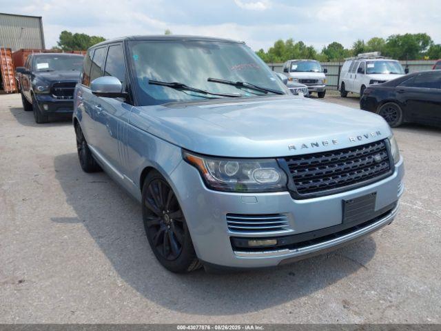  Salvage Land Rover Range Rover