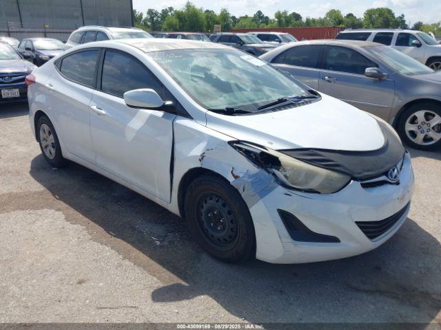  Salvage Hyundai ELANTRA