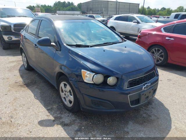  Salvage Chevrolet Sonic