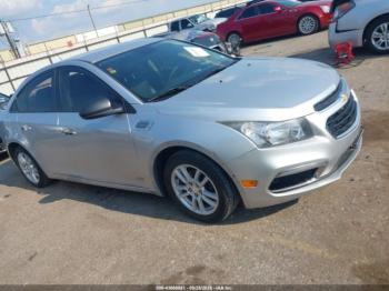  Salvage Chevrolet Cruze