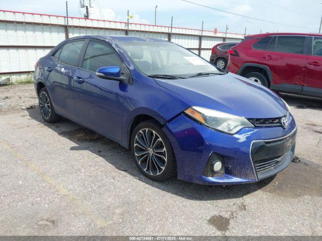  Salvage Toyota Corolla