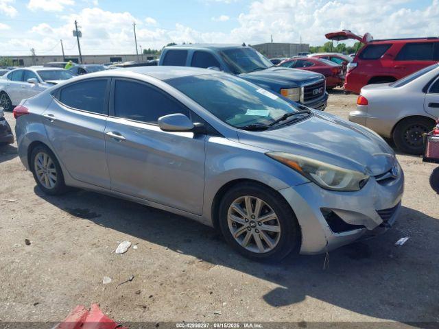  Salvage Hyundai ELANTRA