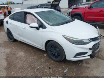  Salvage Chevrolet Cruze
