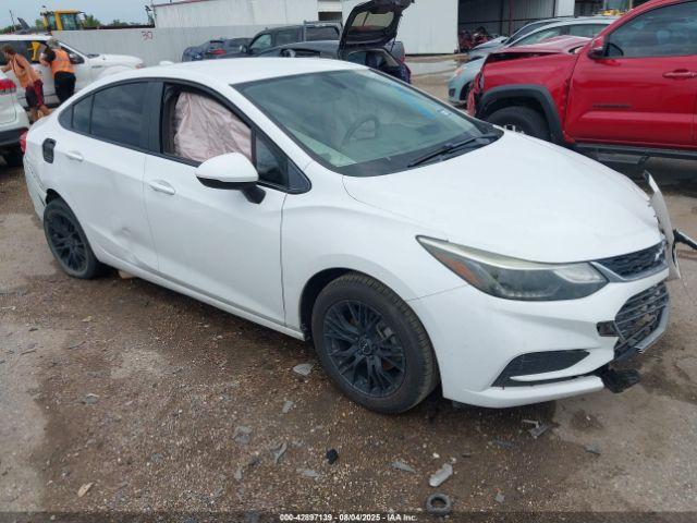  Salvage Chevrolet Cruze