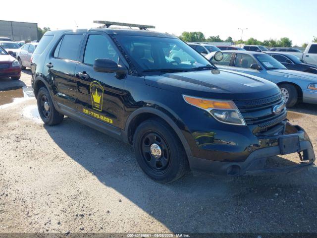  Salvage Ford Police Interceptor