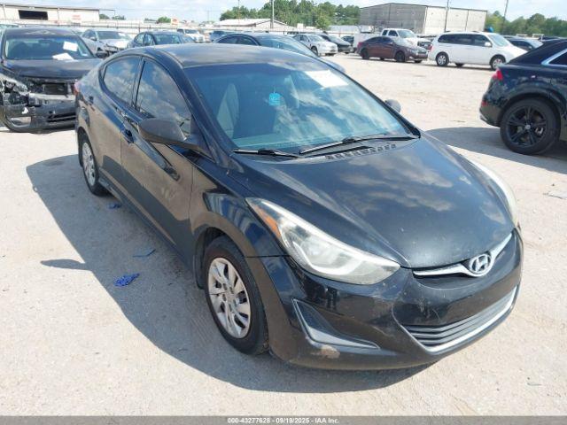  Salvage Hyundai ELANTRA