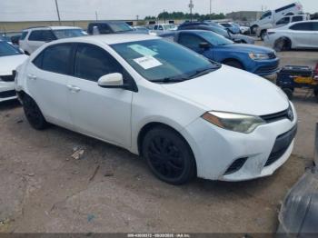  Salvage Toyota Corolla