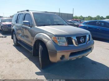 Salvage Nissan Pathfinder