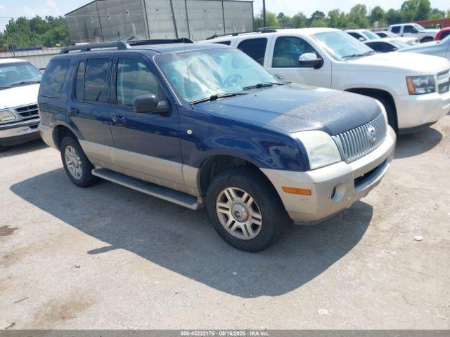  Salvage Mercury Mountaineer