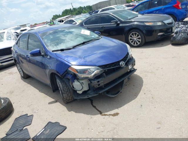  Salvage Toyota Corolla