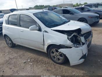  Salvage Chevrolet Aveo