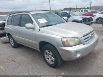  Salvage Toyota Highlander