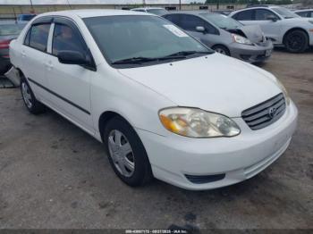  Salvage Toyota Corolla