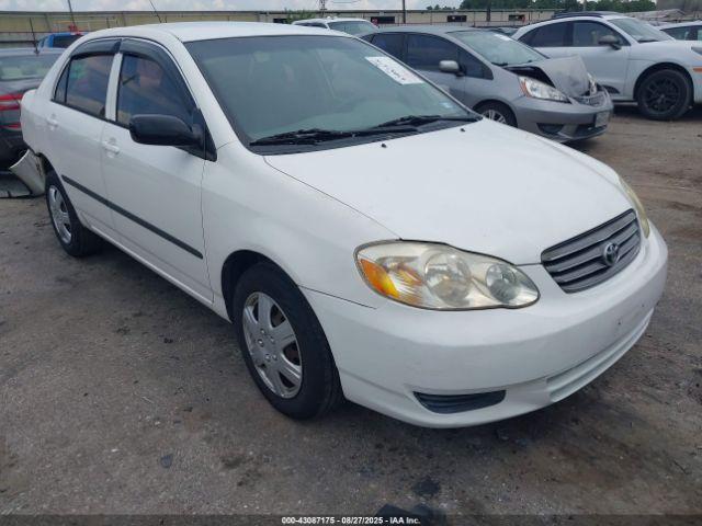  Salvage Toyota Corolla