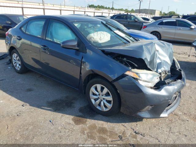  Salvage Toyota Corolla