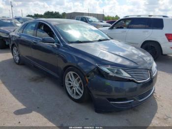  Salvage Lincoln MKZ