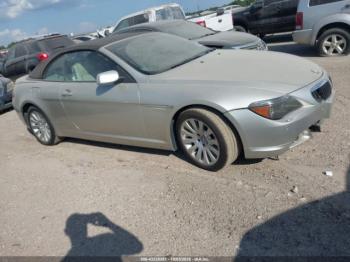  Salvage BMW 6 Series