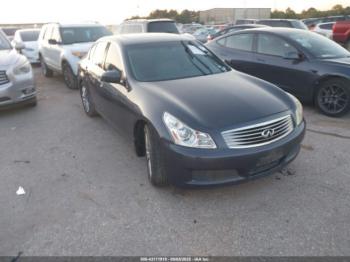 Salvage INFINITI G37