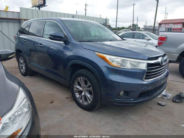  Salvage Toyota Highlander