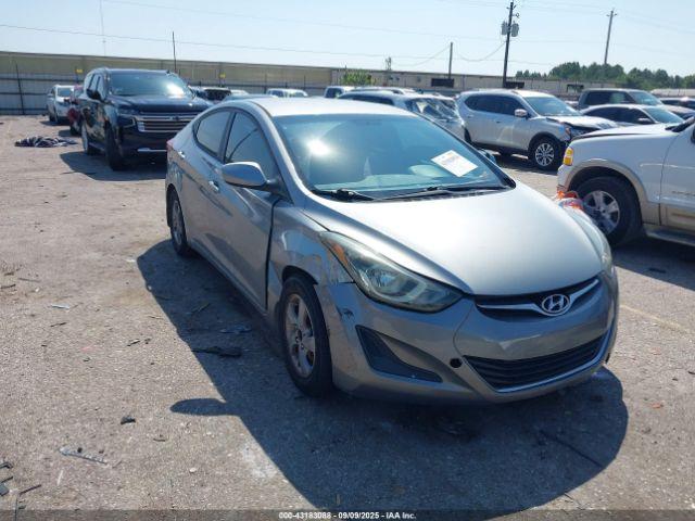  Salvage Hyundai ELANTRA