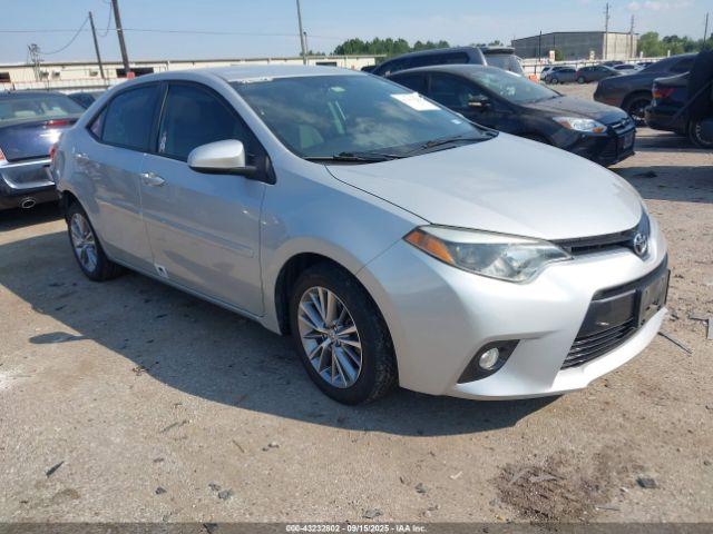  Salvage Toyota Corolla