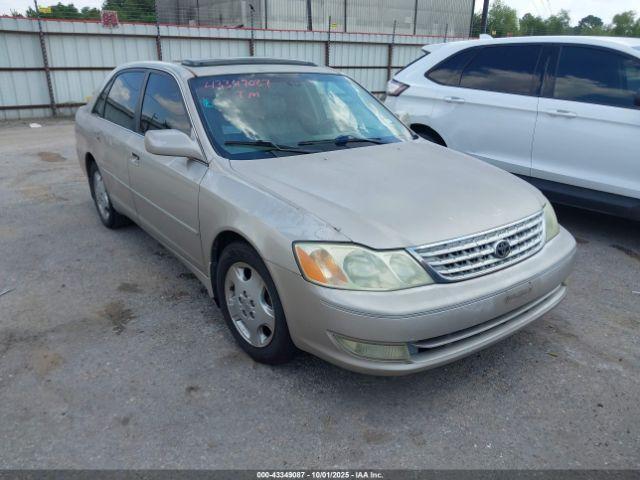  Salvage Toyota Avalon