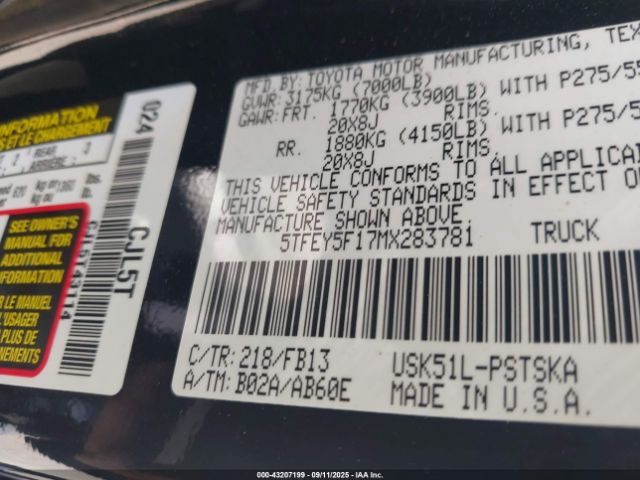 Toyota Tundra Sr5 Image 13