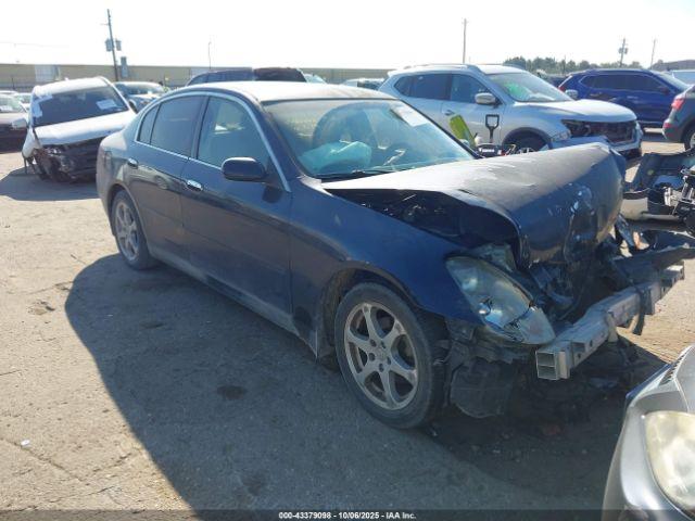  Salvage INFINITI G35