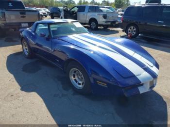  Salvage Chevrolet Corvette