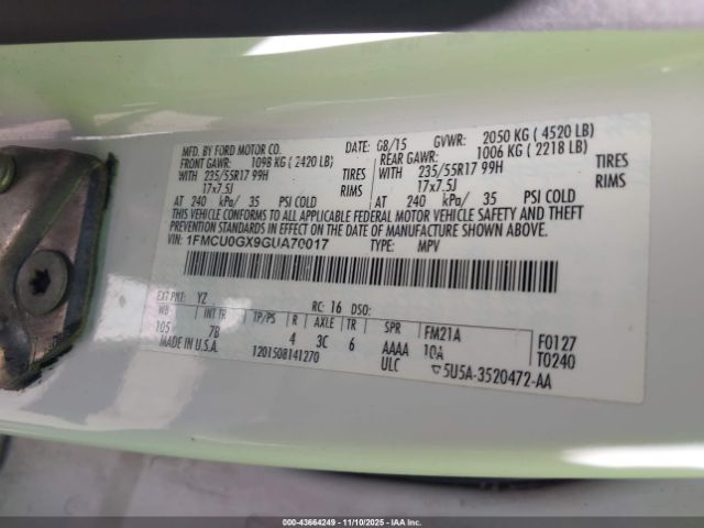 Ford Escape Se Image 11