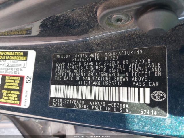 Toyota Camry Se Image 7