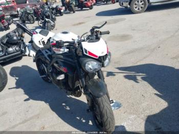  Salvage Triumph Motorcycle Speed Triple