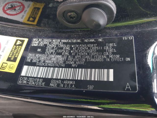 Toyota Highlander Base V6 Image 15