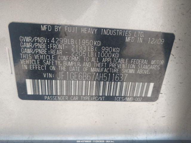 Subaru Impreza 2.5i Premium Image 7