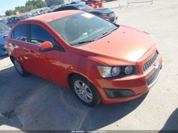  Salvage Chevrolet Sonic