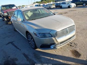  Salvage Lincoln Continental