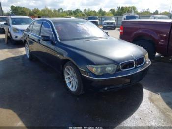  Salvage BMW 7 Series